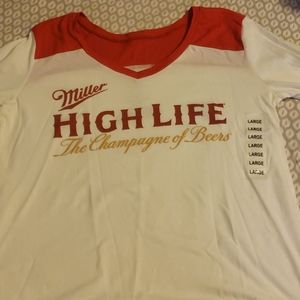 Miller High Life Tee NWT